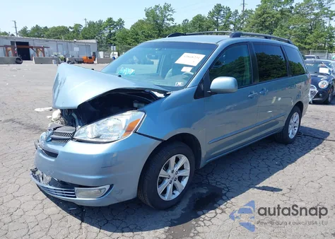 2005 Toyota Sienna Xle z USA, uszkodzony, nr VIN 5TDBA22C05S044853